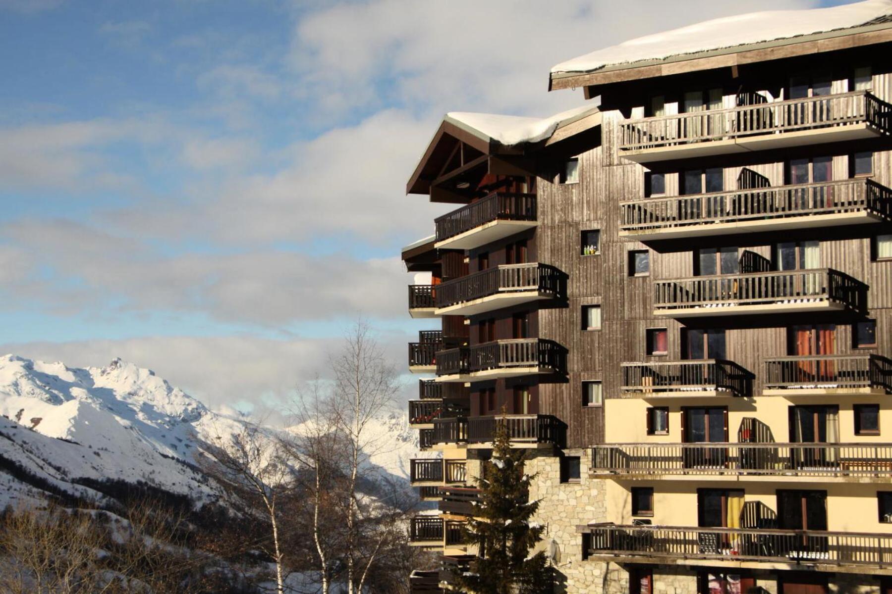 Residence Balcons D'Olympie - Appartement Confortable - Au Pied Des Pistes - Balcon Mae-2974 圣马丁德贝尔维尔 外观 照片